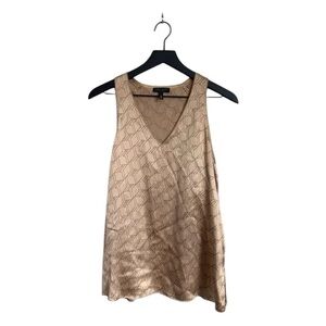 RAG + BONE Geometric Print Silk Tank